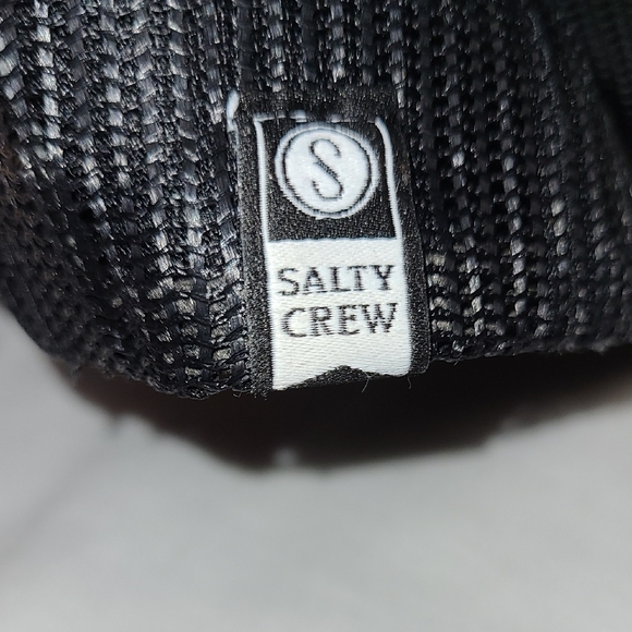 Salty Crew Black and Gold Trucker Cap - Picture 2 of 4